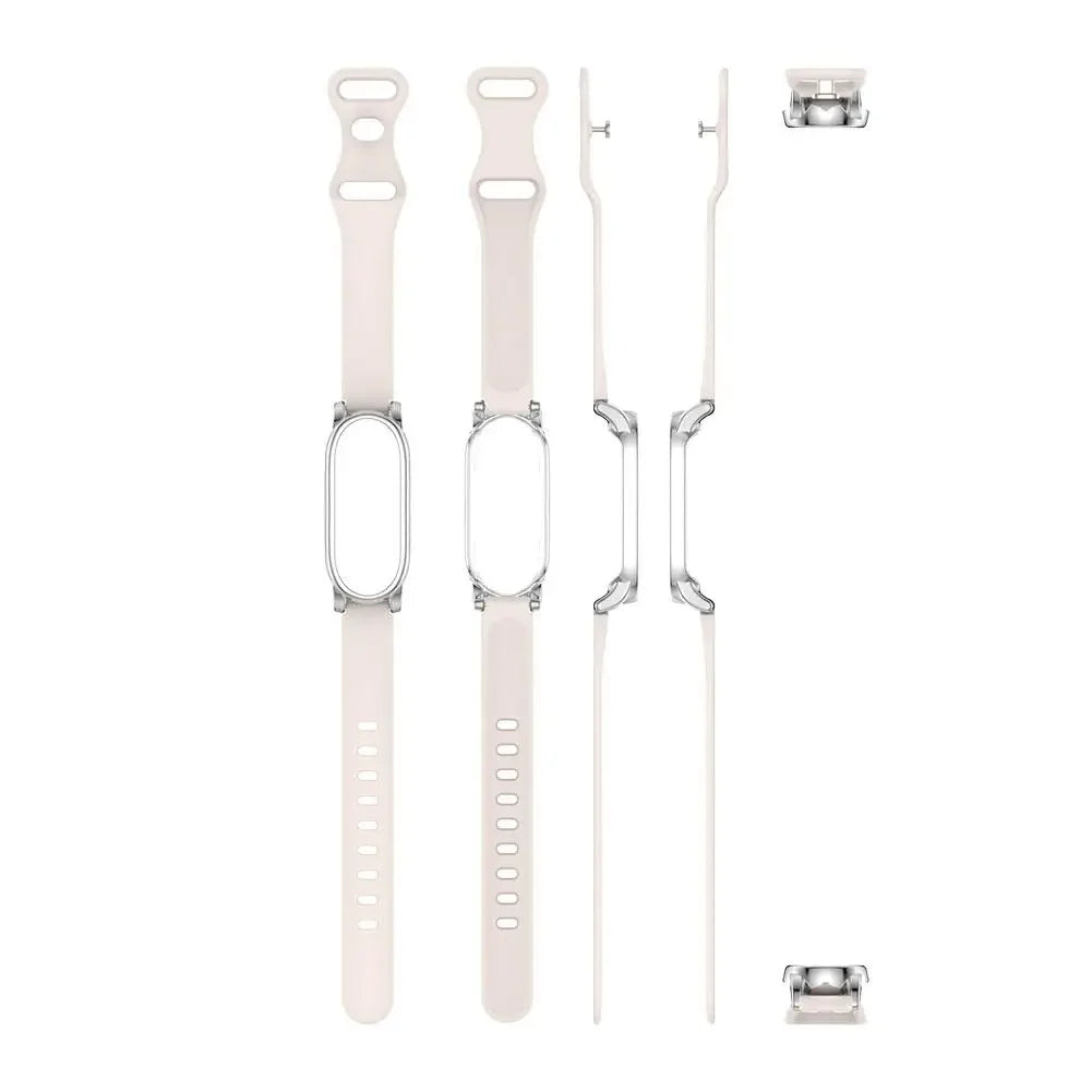 Wrist Band For PLAUD NotePin/NotePin S Voice Recorder Protective Cover Integrated Strap Bracelet For PLAUD NotePin Accessories Peaceful Pleasures Health and Wellness White