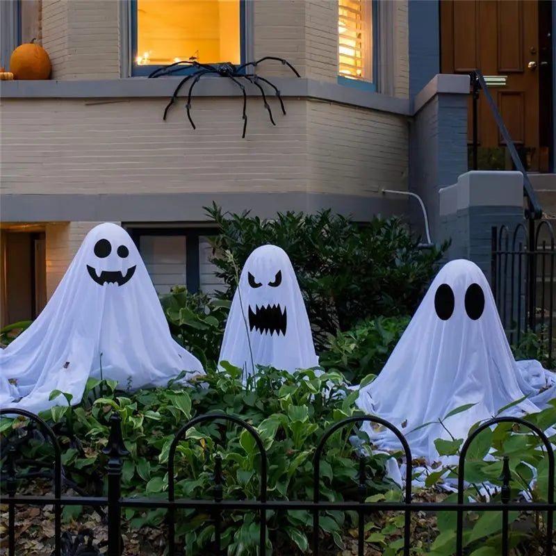 A36T-Halloween Decorations Yard Ghost Stand Halloween Porch Yard Outdoor Decorations (Large Size) Peaceful Pleasures Health and Wellness