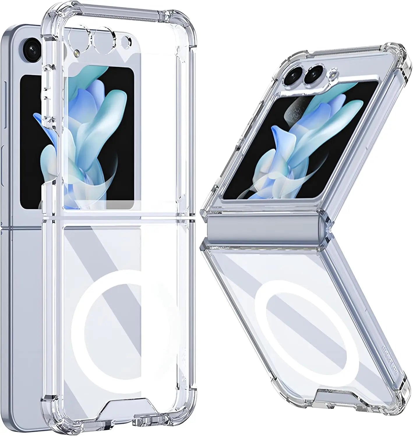 Magnetic Transparent MagSafe Case – Samsung Galaxy Z Flip 3/4/5