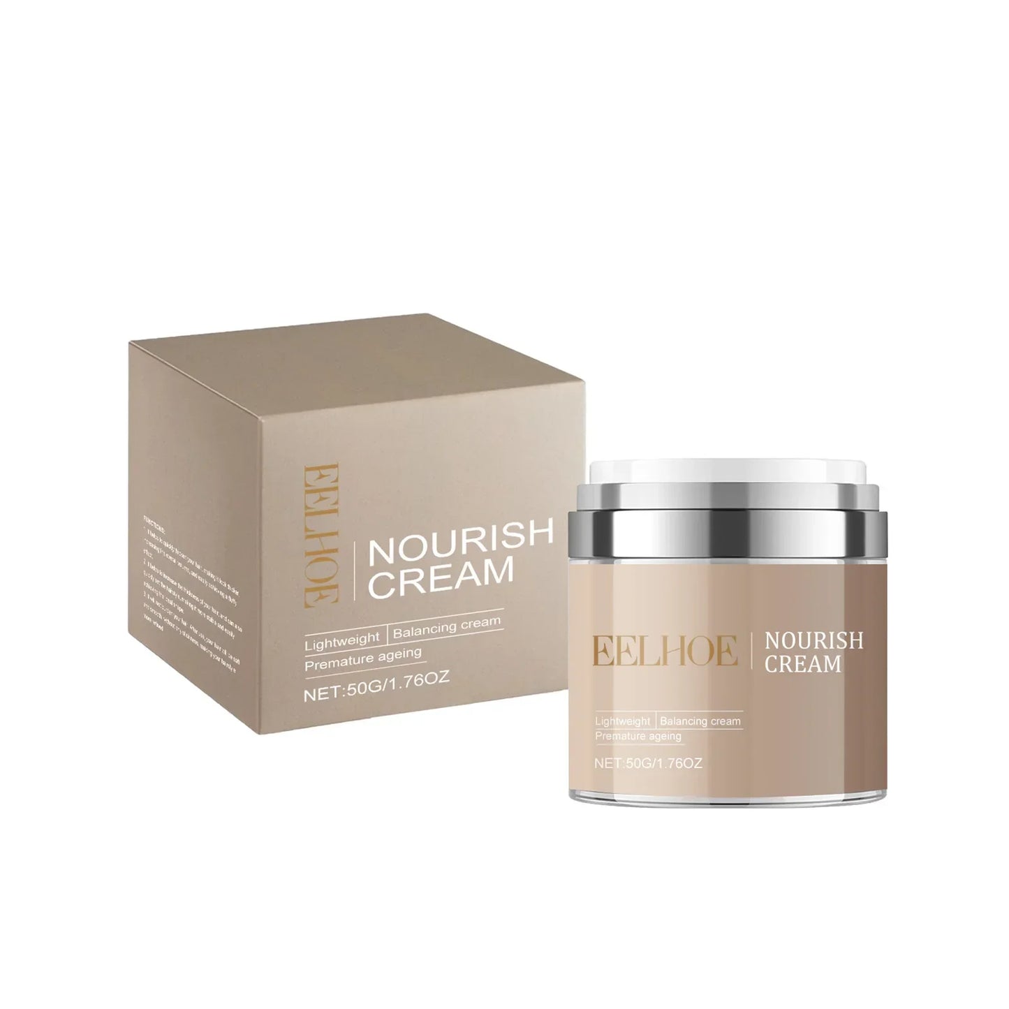 EELHOE Collagen Firming Face Cream with Vitamin E Peaceful Pleasures Health and Wellness 50g Boxed