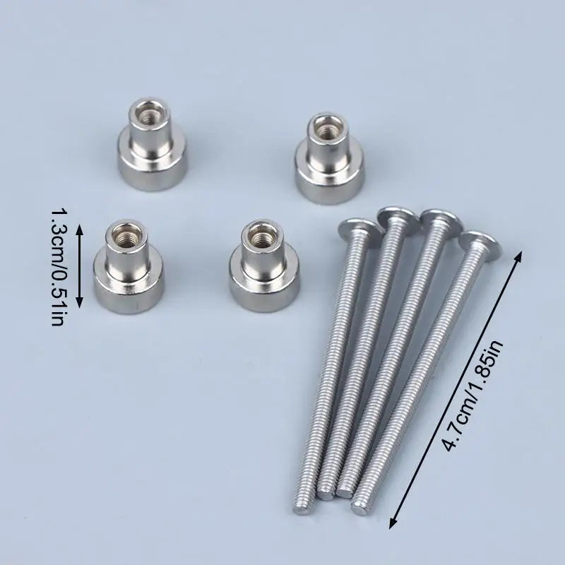New Magnetic Screw Fixed Fan Magnetic Nut Fixing Chassis Fan Magnetic Screw DIY Modified Cooling Desktop Fan Cooling Tool Peaceful Pleasures Health and Wellness A5