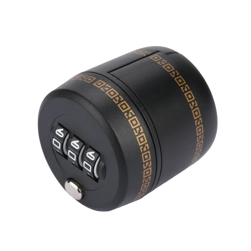 ABS and Zinc Alloy 1.7*1.8in Practical High Security Password Lock Lightweight Wine Password Lock for Home Restaurant Bar Peaceful Pleasures Health and Wellness