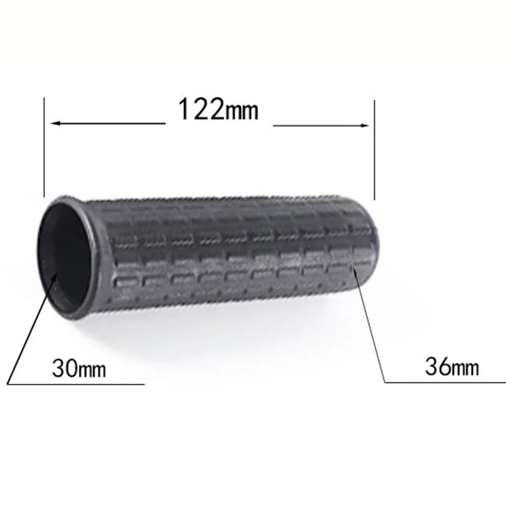 Wheelbarrow Handles Rubber Round Tubes Anti-skid Shock Absorption