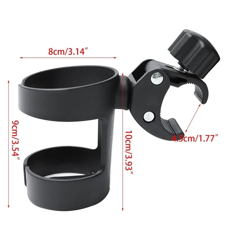 360° Bike Cup Holder for Walker, Wheelchair & Stroller
