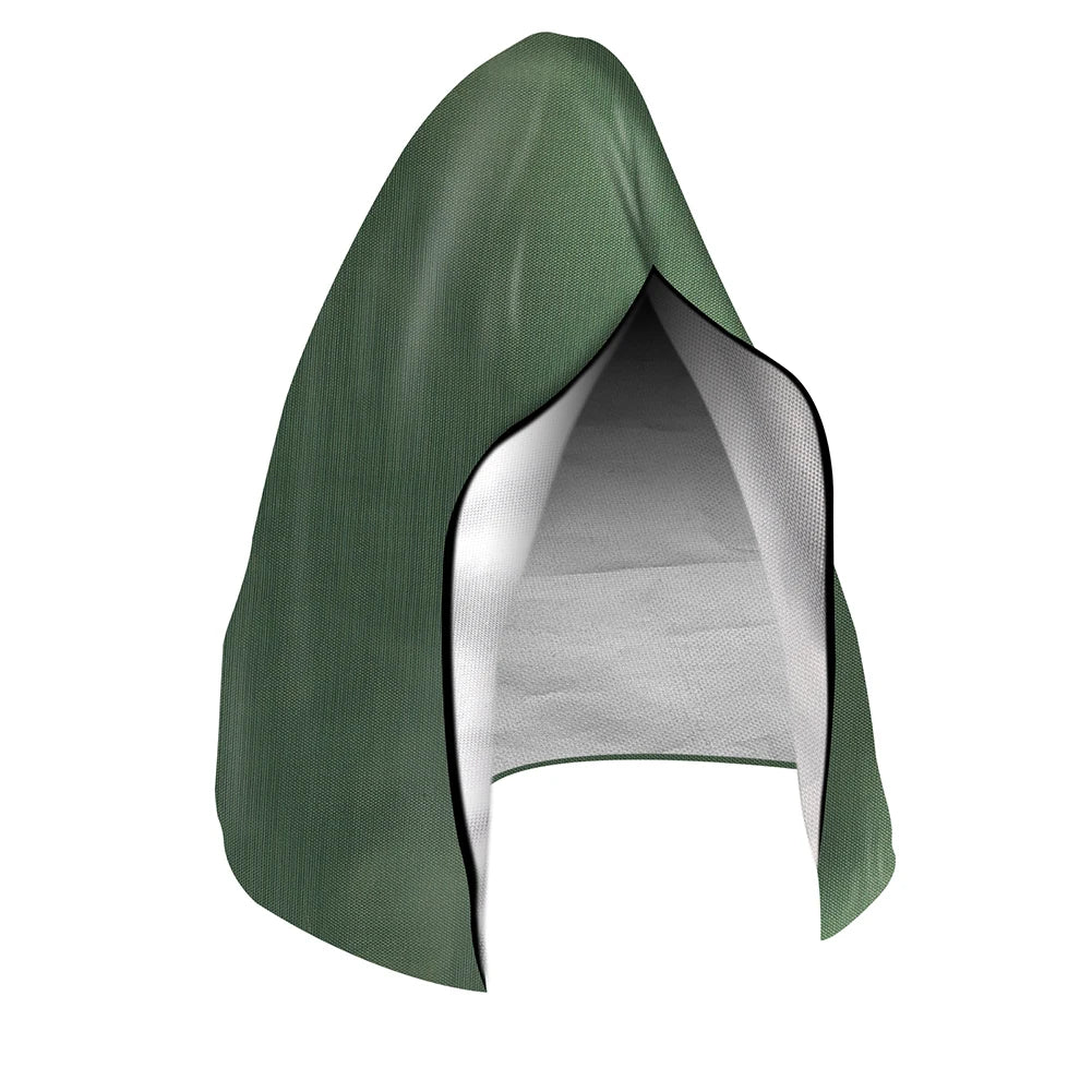 Patio Hanging Egg Chair Cover with Zipper Waterproof Windproof Swing Chair Covers with Buckle Outdoor Weather Resisatant Peaceful Pleasures Health and Wellness GREEN 115x190CM
