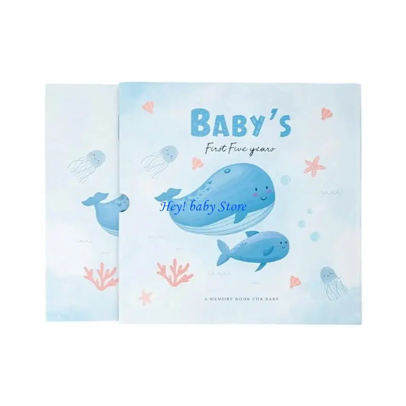 Baby Memory Book – Milestone Journal, Scrapbook & Photo Album
