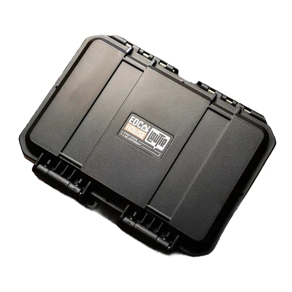 Waterproof EDC Tool Box Organizer with Foam | Shockproof Case