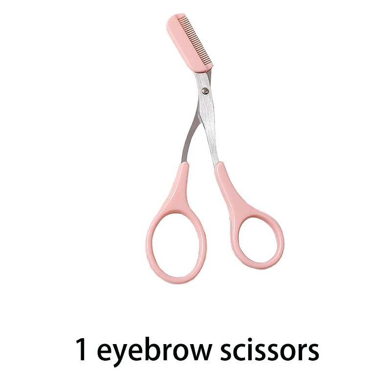 Professional Eyebrow Trimmer Razor with Comb for Women