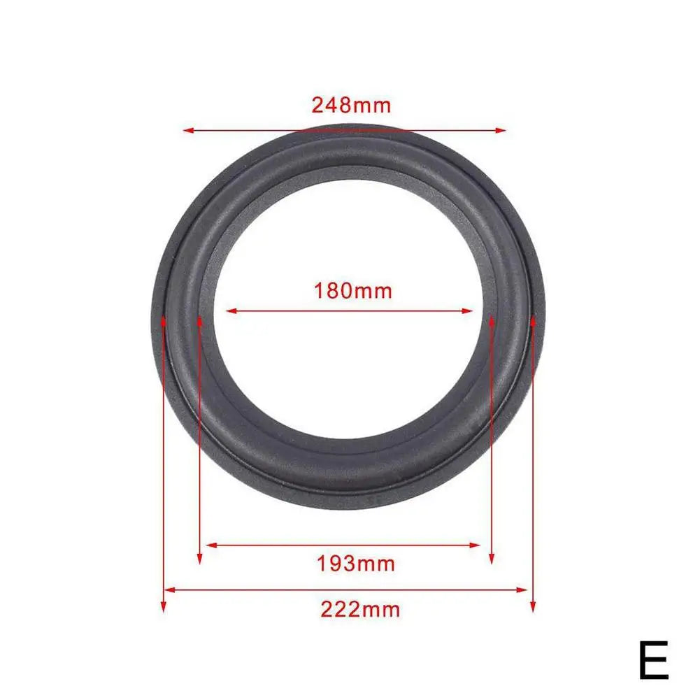 Rubber Speaker Surround Edge Woofer Repair 3–12 Inch