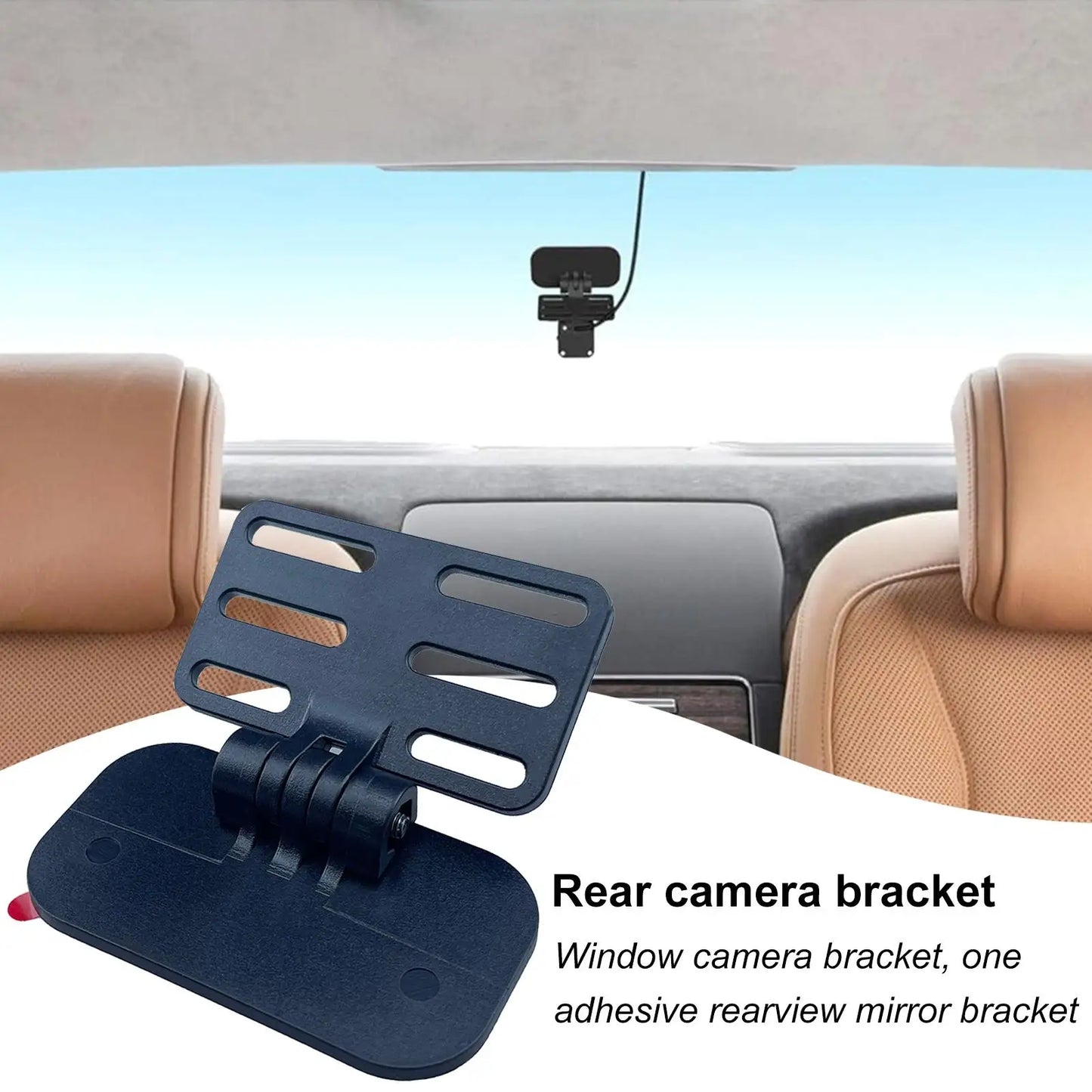 Universal Rear Camera Mount – Adjustable Backup Camera Bracket