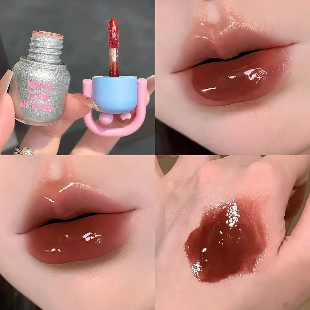 Mirror Lip Gloss Glaze | Glass Lip Tint, Hydrating & Long-Lasting