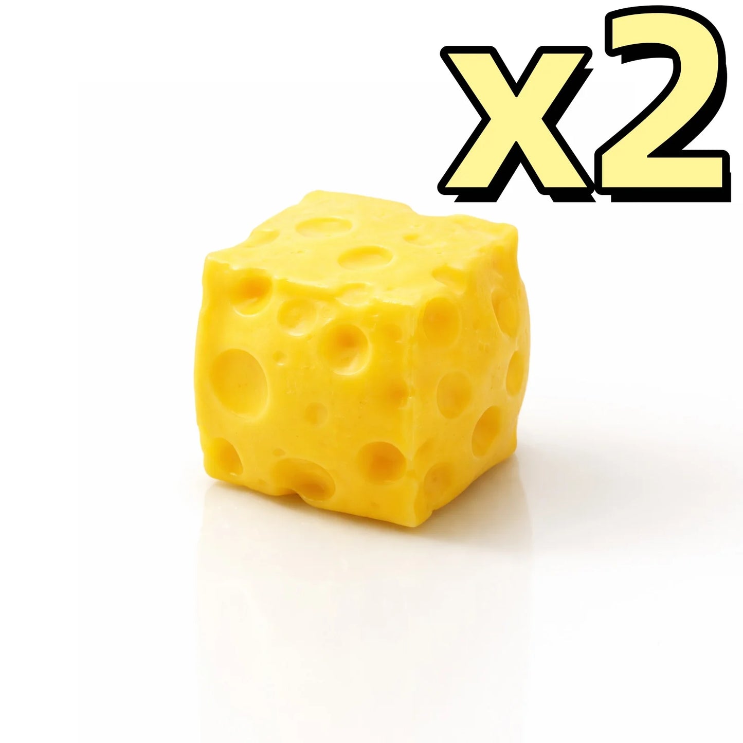 Squishy Cheese Squeeze Toy Relieve Anxiety Stress Ball Simulated Food Adult Kid Friendly Soften Shapeable Fingertip Sensory Toys Peaceful Pleasures Health and Wellness 2pcs