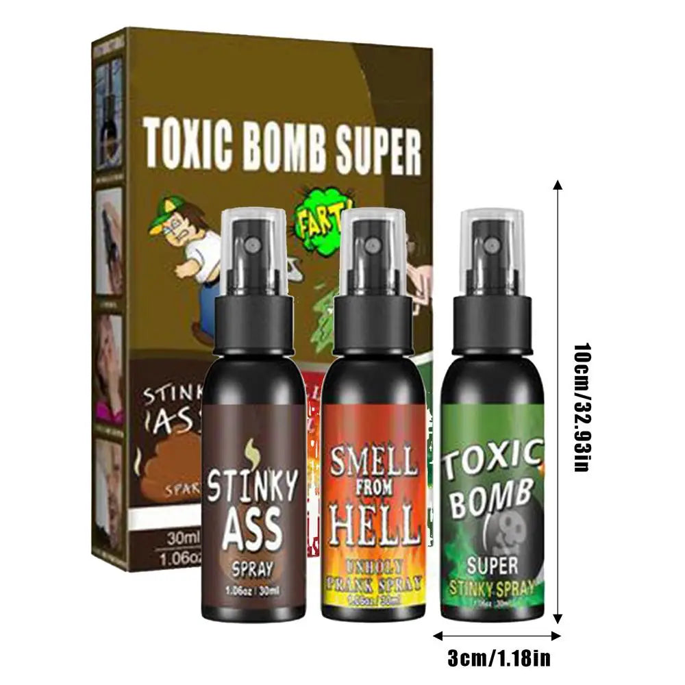 Fart Spray Stink Bomb Prank Liquid – Funny Gag Gift Toy