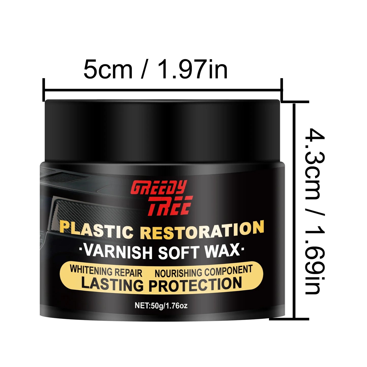 Plastic & Rubber Repair Paste – Scratch Restore & Gloss Finish