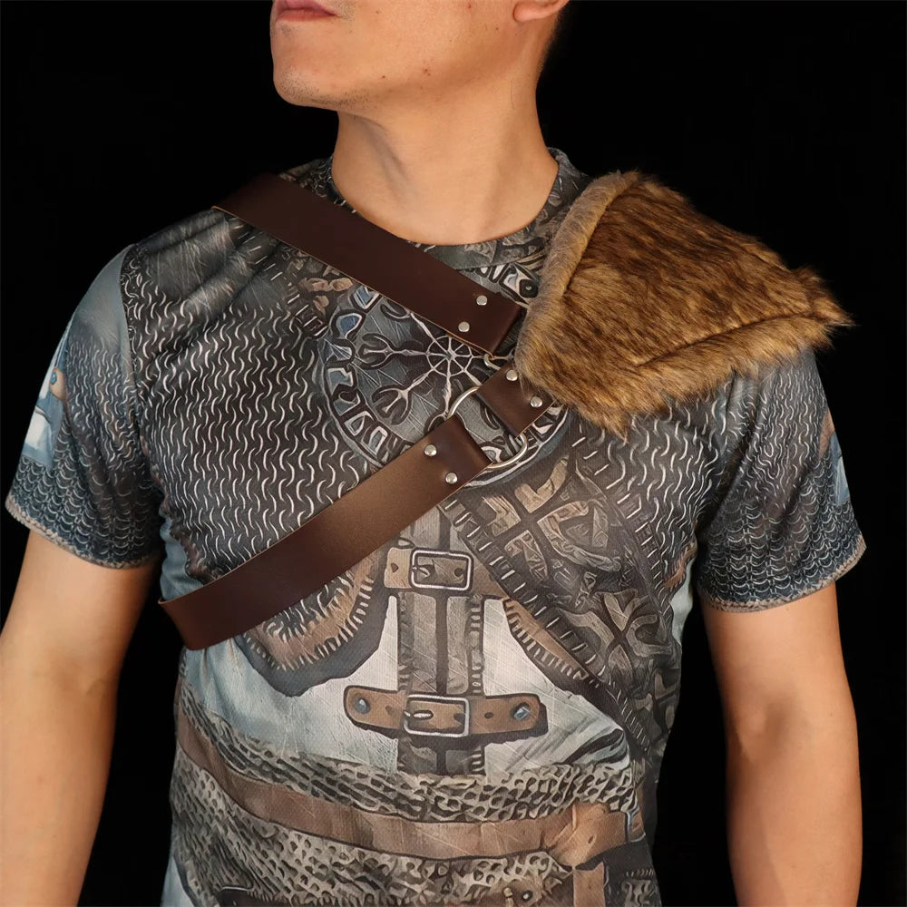 Halloween Props Medieval Warrior Women Armour Costume Cosplay LARP