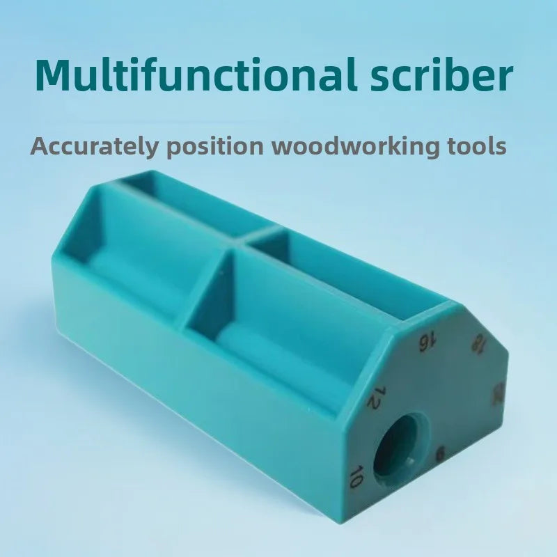 Woodworking Parallel Marking Scriber & Margin Locator Clip