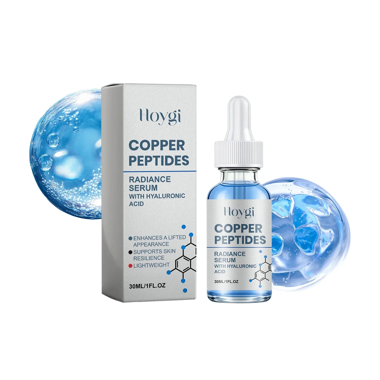 Hoygi Copper Peptide Face Serum – Hydrating & Moisturizing