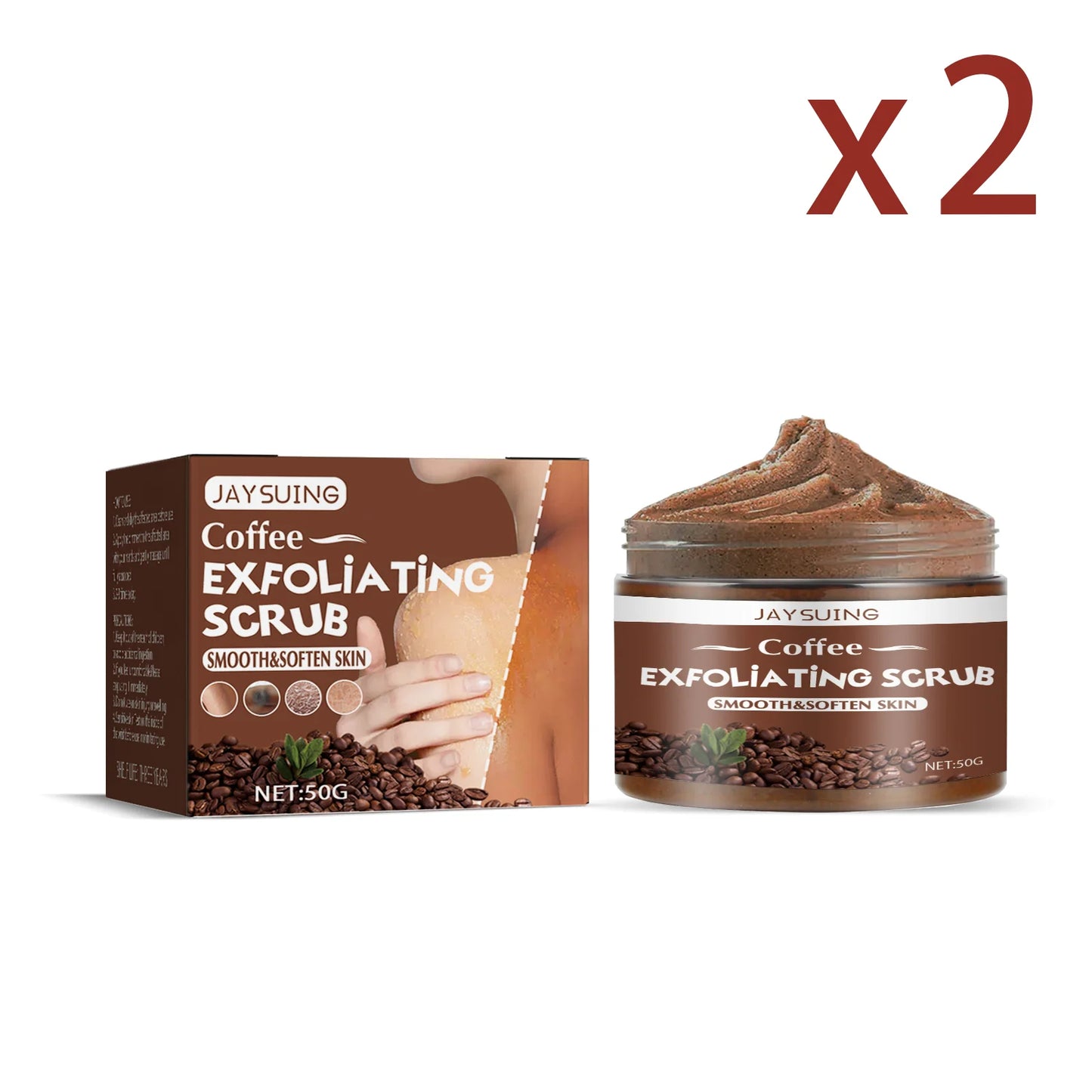 Coffee Body Scrub – Exfoliating Brightening Cleansing Cream