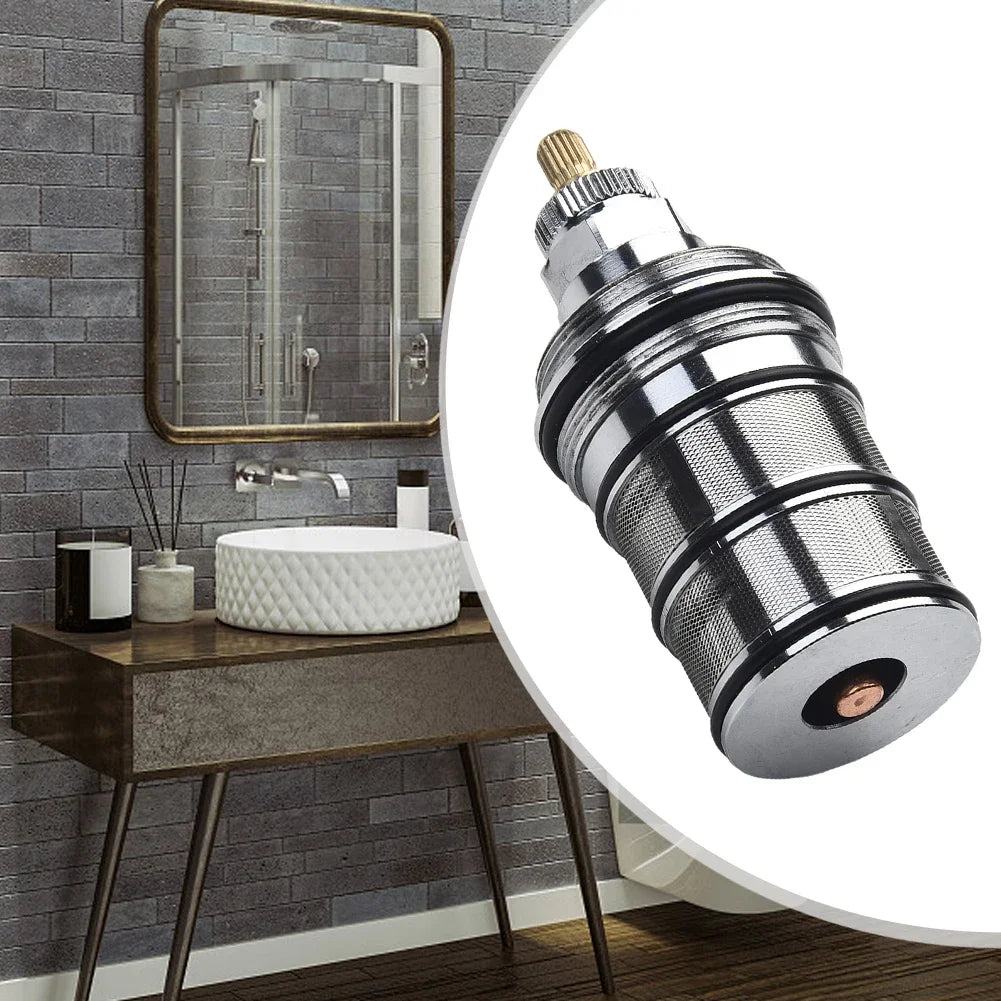 Brass Thermostatic Valve Cartridge | Shower Temp Control Replace