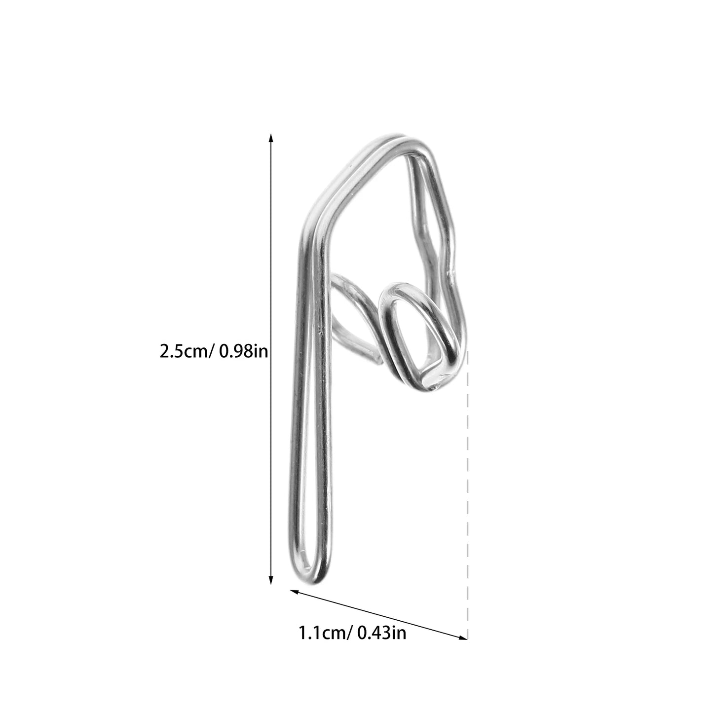 30pcs Silver Curtain Hooks Metal Shower Wave Curtains Adhesive Tape Window Drapery Rings Heavy Sheers Stylish Design Secure Hold Peaceful Pleasures Health and Wellness