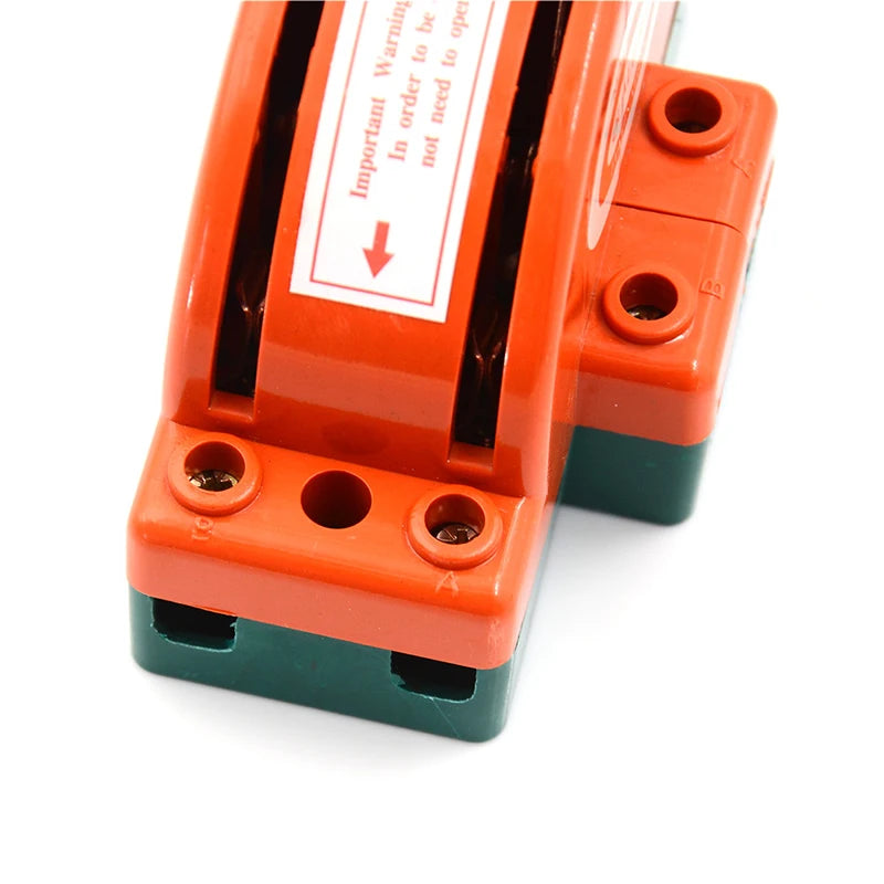1PC 32A AC 220V 2 Pole Double Throw DPDT Knife Safety Disconnect Switch Peaceful Pleasures Health and Wellness