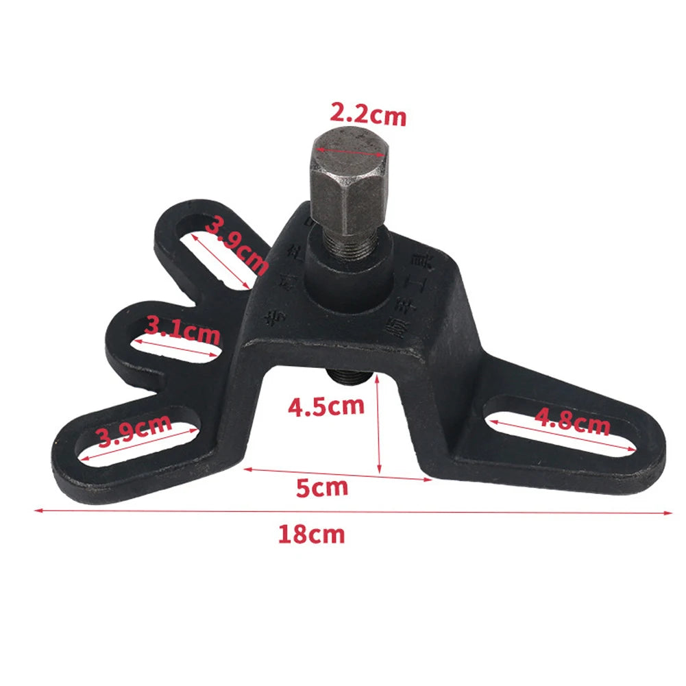 Universal Brake Drum Remover Tool 4 Hole Brake Drum Disassembly Tool for Motorcylce Accessories for Tricycle Motorbike Peaceful Pleasures Health and Wellness
