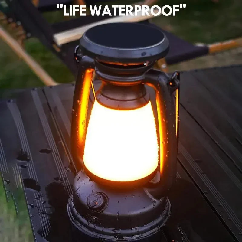 Retro Horse LED Lantern | Rechargeable Atmosphere Table Lamp