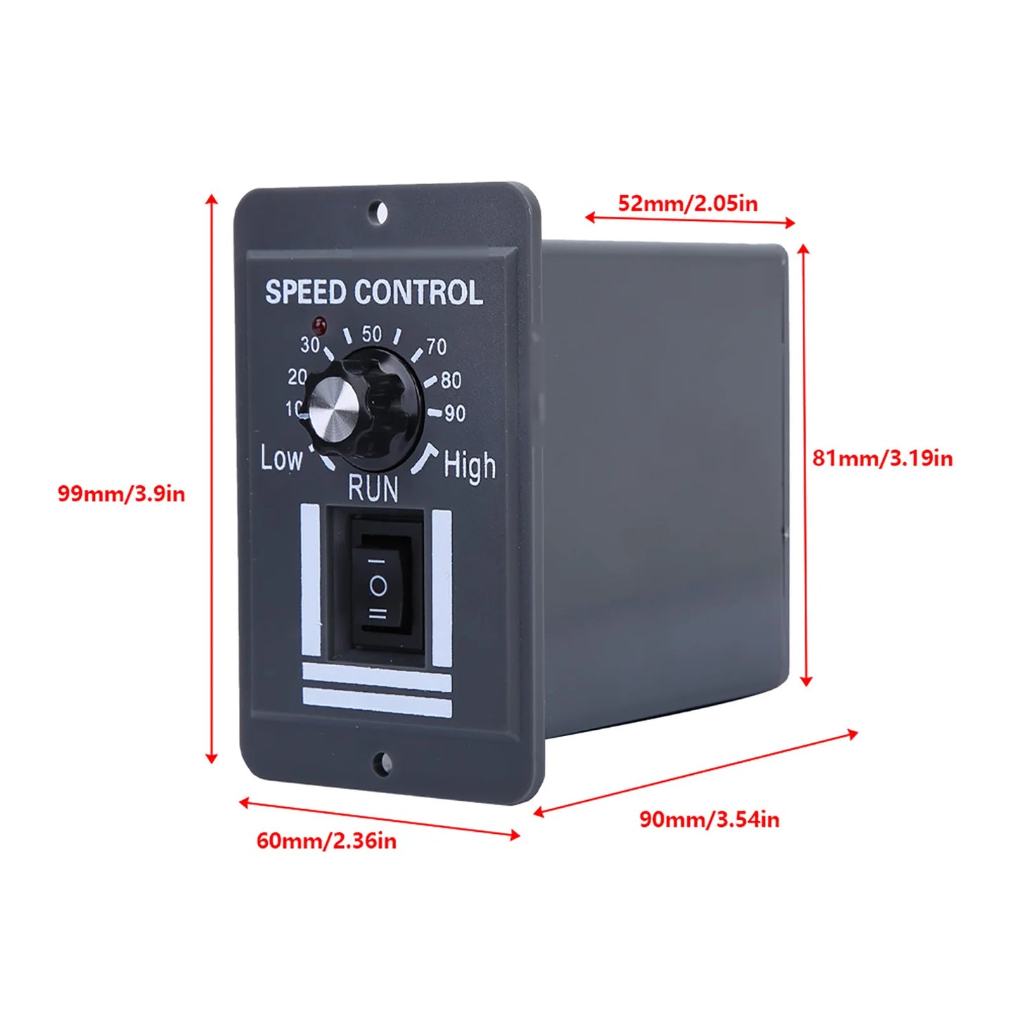 12-60V 40A PWM Brush Motor Speed Controller CW CCW Reversible Motor Speed Controller Speed Controller Peaceful Pleasures Health and Wellness