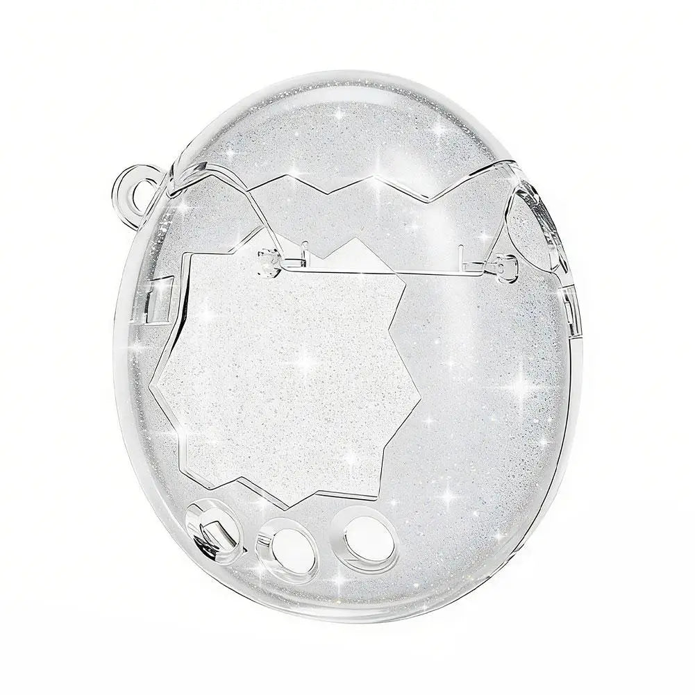 Tamagotchi Paradise Protective PC Case – Clear & Glitter