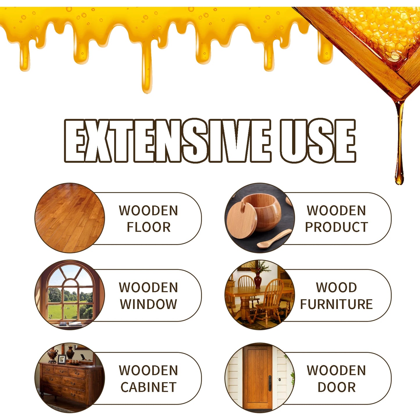 Wood Furniture Polish Spray – Waterproof, Scratch Repair & Restore