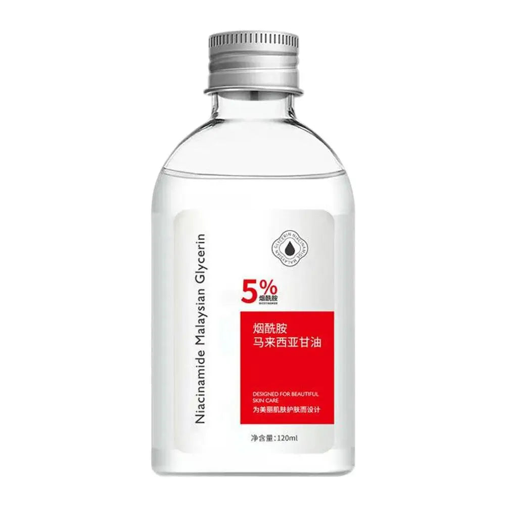 120ml Niacinamide Malaysian Vitamin E Skincare Glycerol Brighten the Skin Moisturizing Essence Water Skin Care Glycerin Skincare Peaceful Pleasures Health and Wellness A