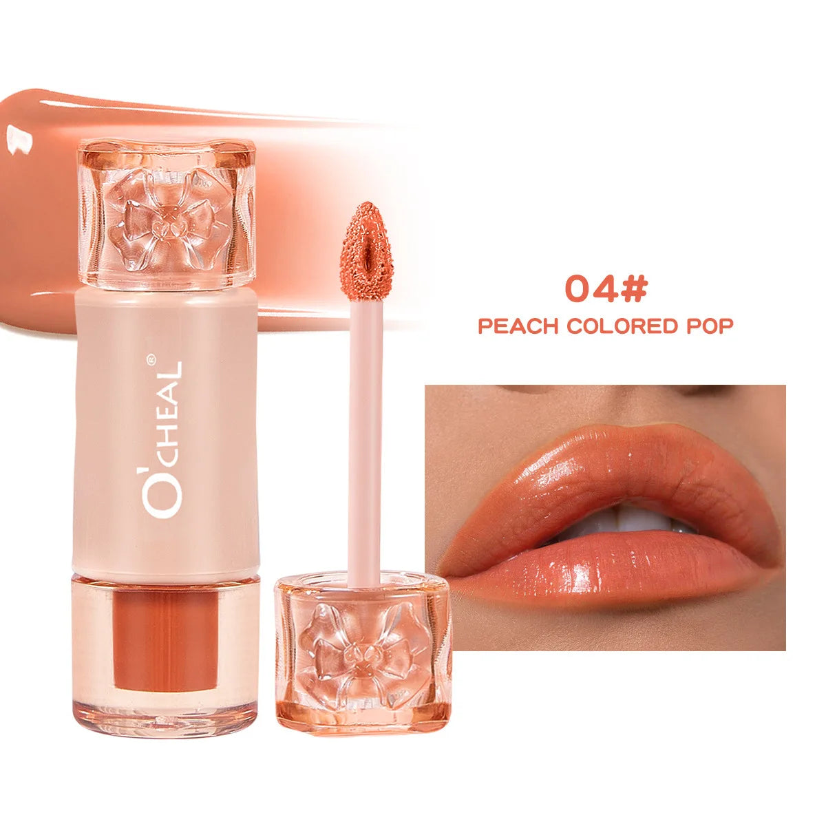 OCHEAL Velvet Matte Lip Gloss – Moisturizing & Cup-Proof