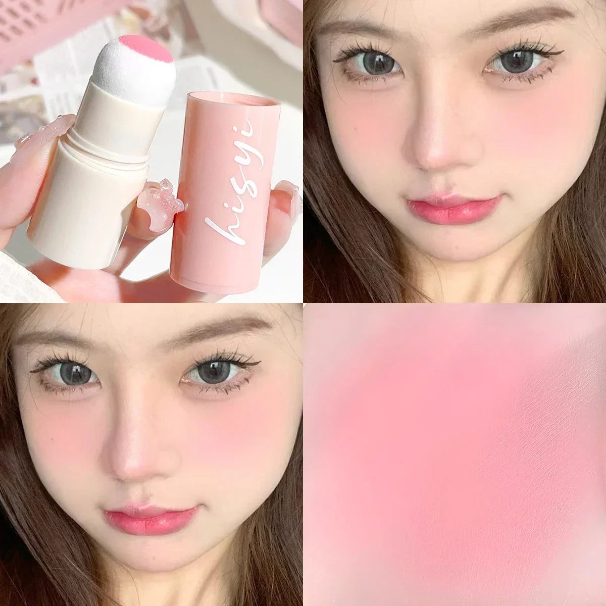 SADOER Cloud Velvet Blush Stick – Dual-Use Lips & Cheeks