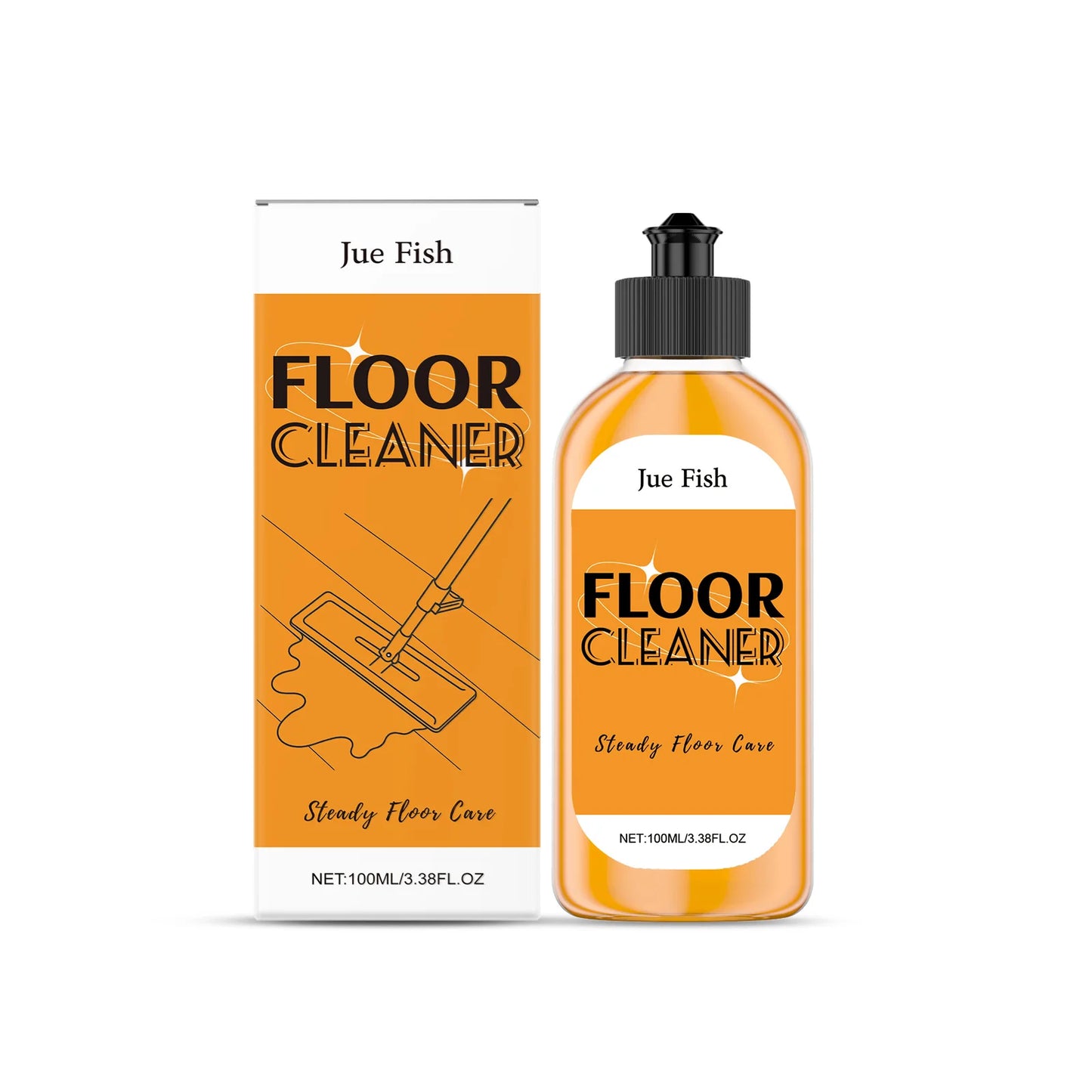 Jue-Fish 100ml Multi-Surface Floor Cleaner | Polish & Dirt Removal