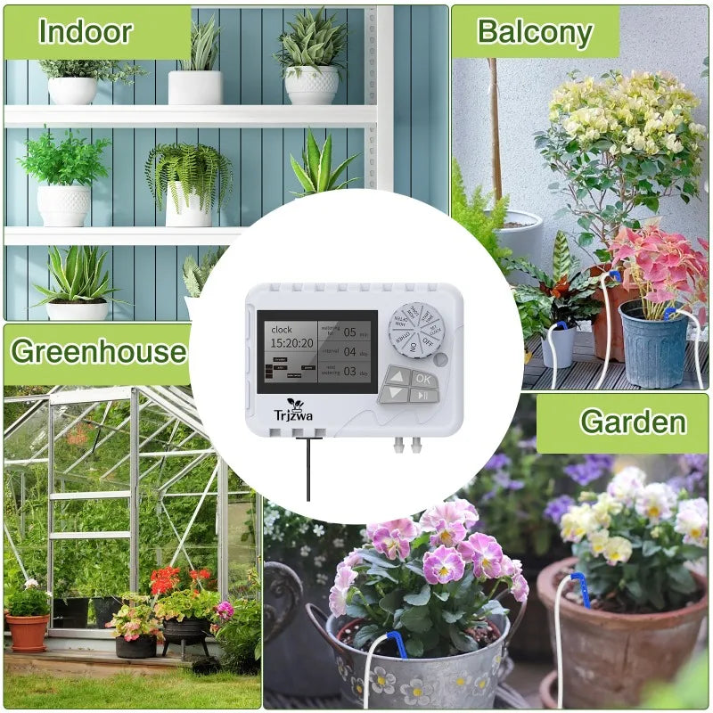 Indoor Automatic Drip Irrigation System – 2200mAh USB Timer