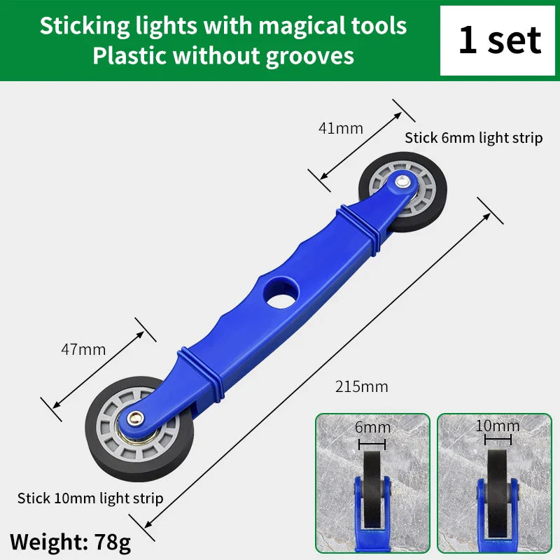 Double-Head Window Screen Installation Roller Repair Tool