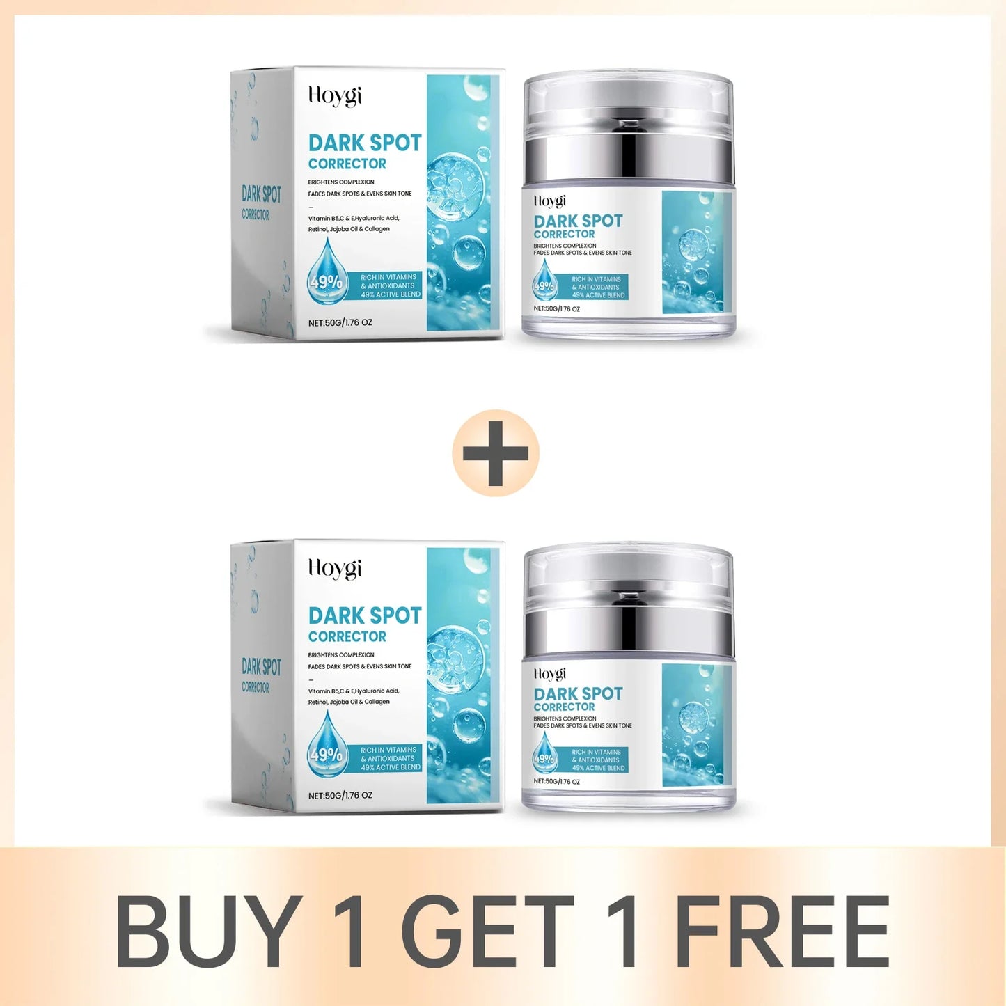 Hoygi Retinol Face Cream – Dark Spot & Brightening 50g