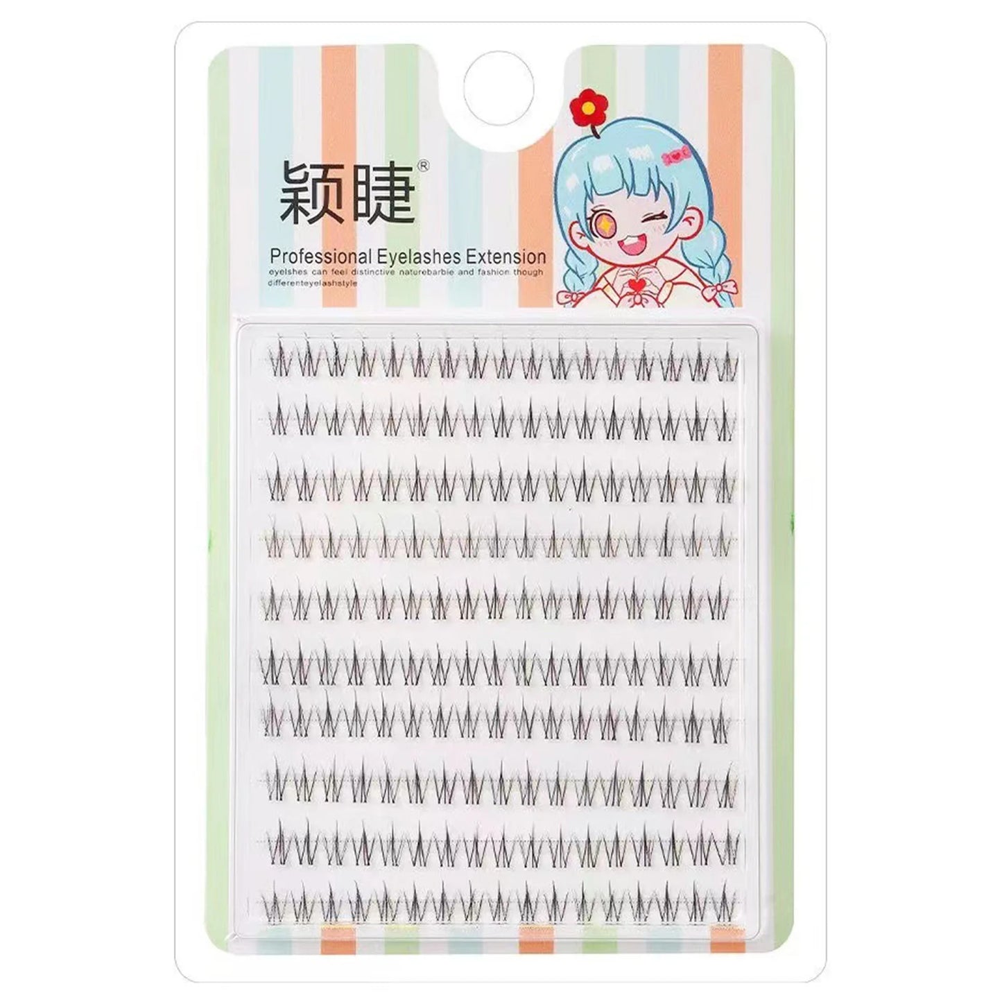 10–12mm Individual Cluster Lashes | Grafting False Eyelashes