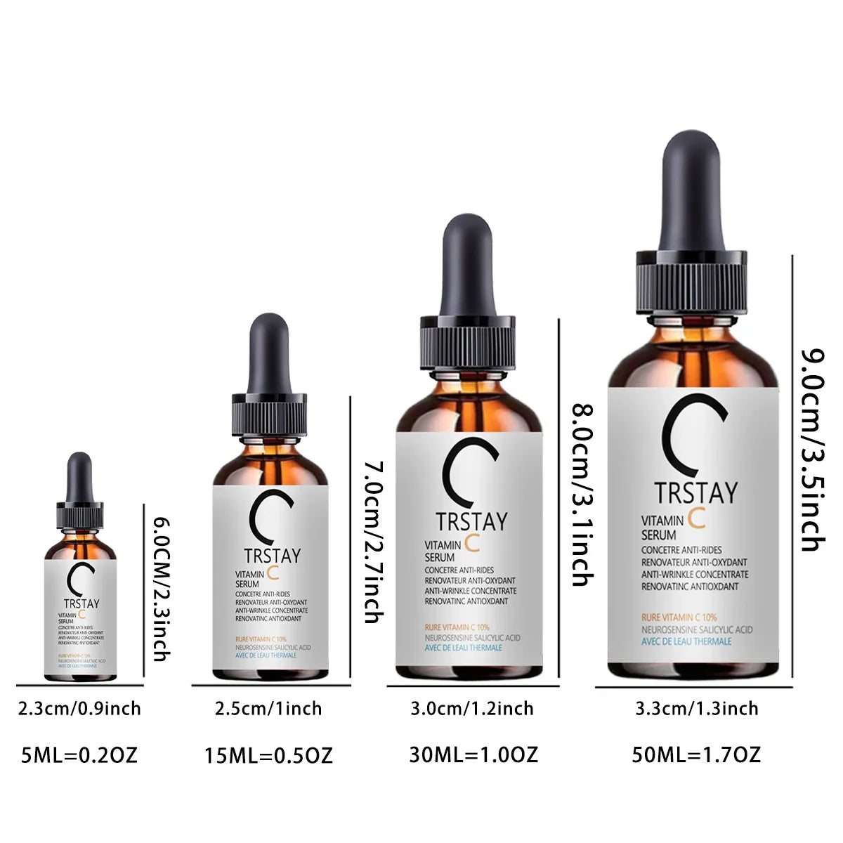 TRSTAY Gold Facial Essence – Hyaluronic Acid Brightening Serum