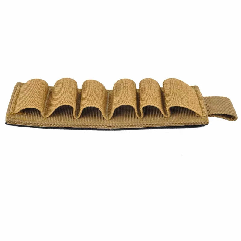 12 Gauge Shotgun Shell Holder – 6 Round Hook & Loop Strip