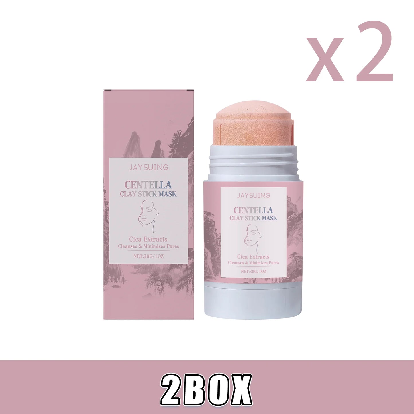 Centella Asiatica Clay Cleansing Stick | Pore Minimizing Mask