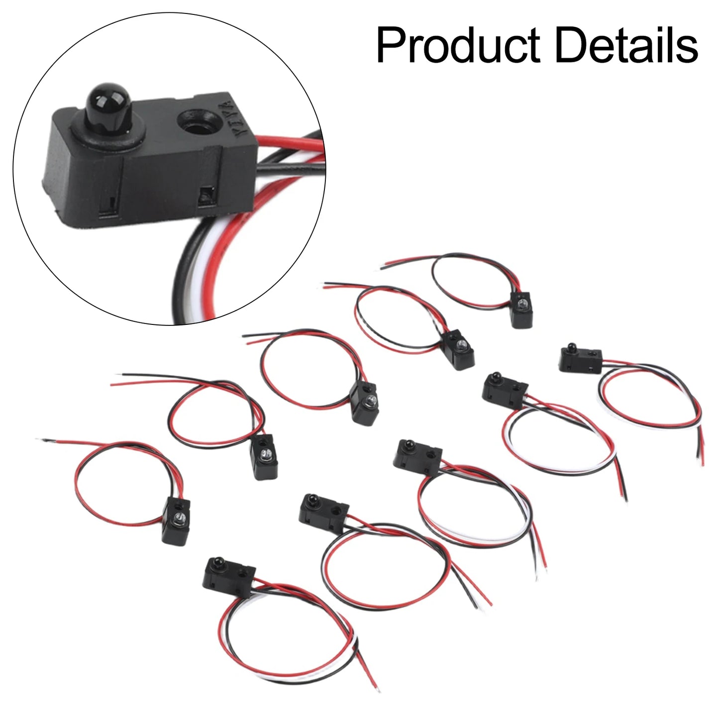 Plastic Sensor Kits IR Break Beam LEDs Counting Module Split Distance