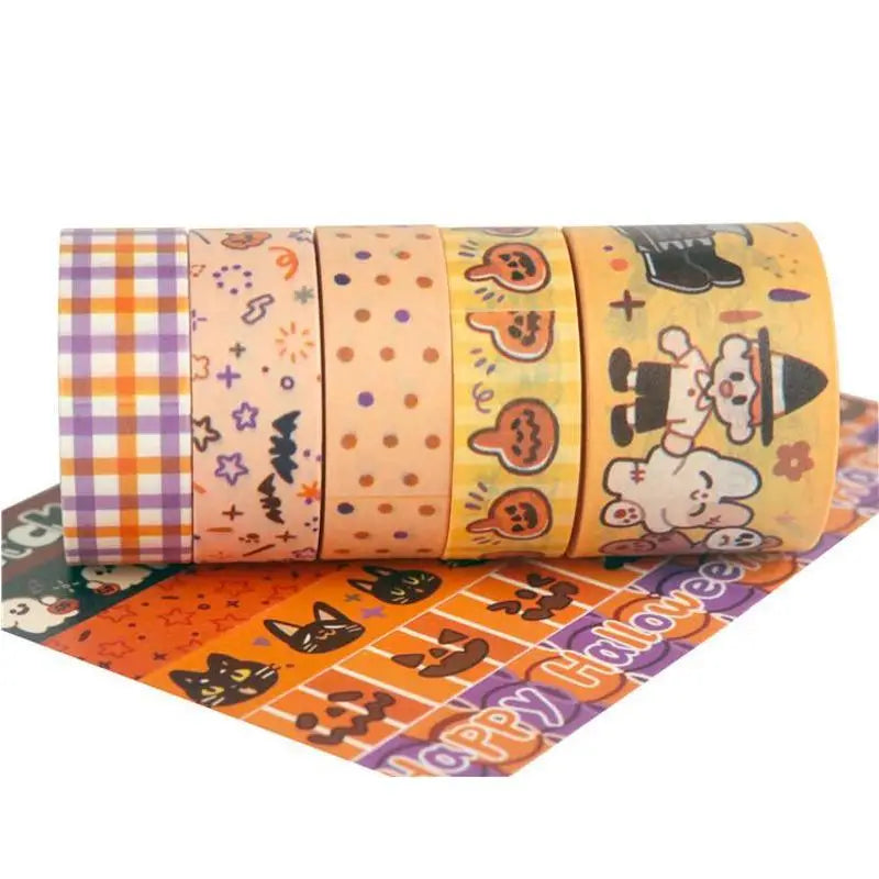 Halloween Paper Tape DIY Diary Album Journal Scrapbooking Decoration