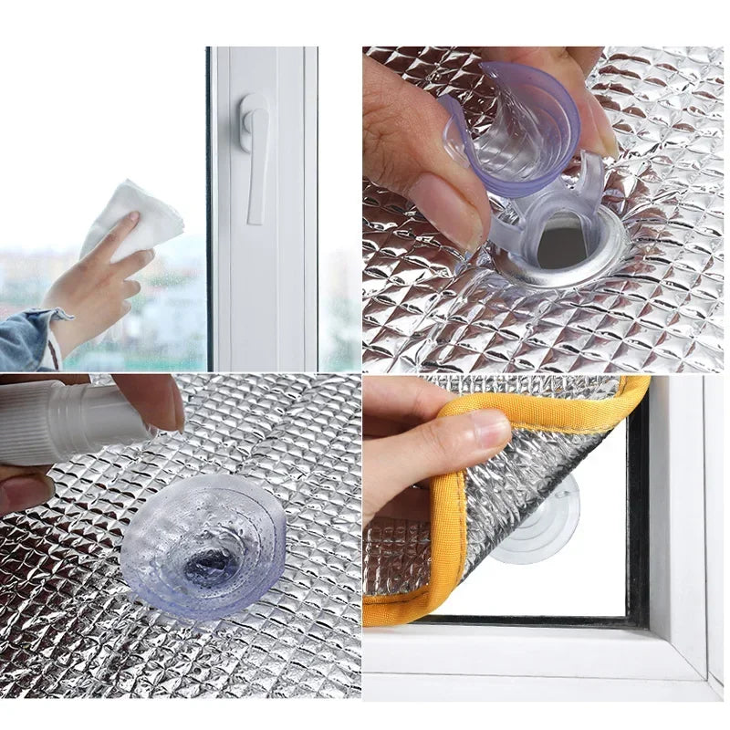 PVC Insulating Window Film – Windproof, Frosted & UV Blocking
