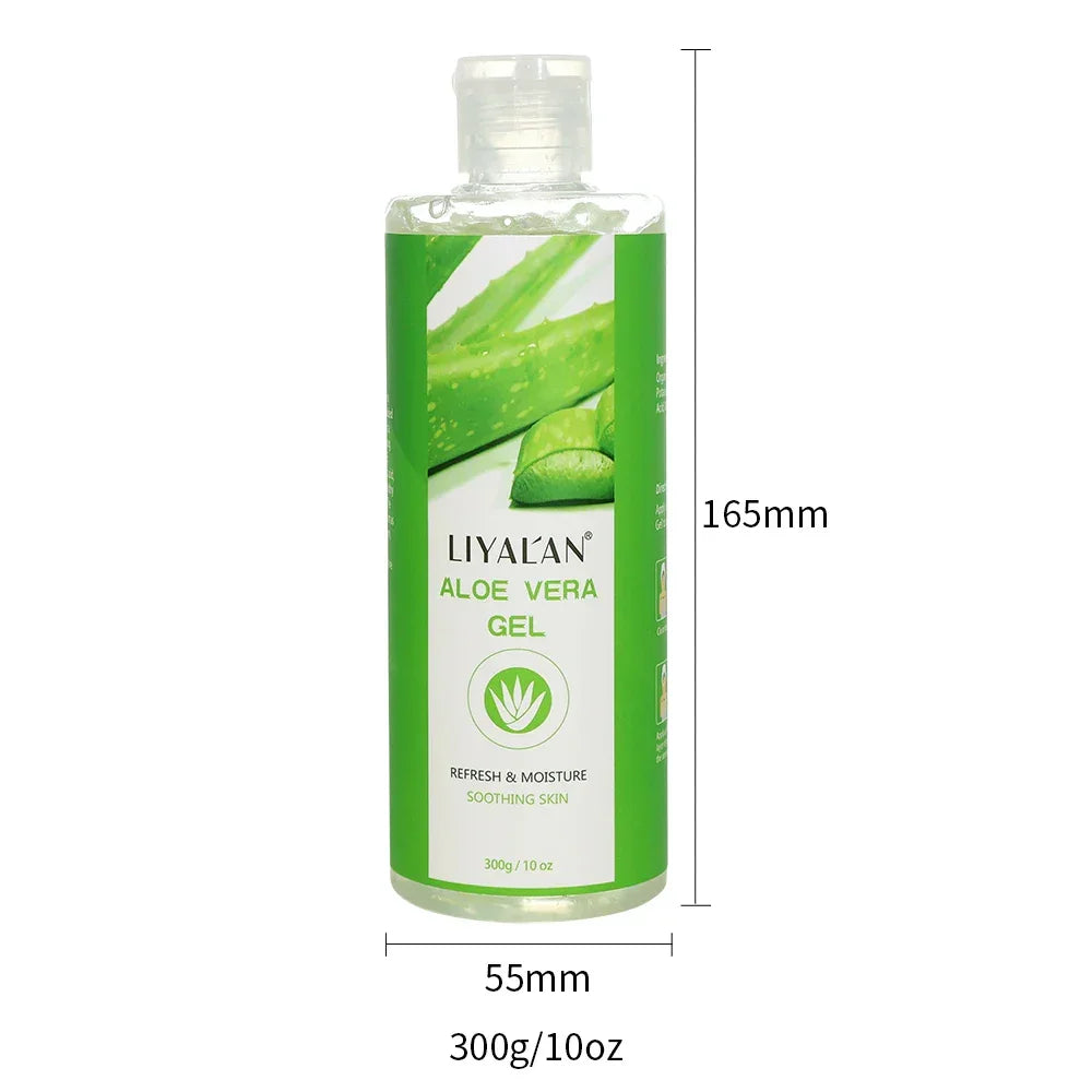 Aloe Vera Gel with Vitamin C – 300g Face & Body Moisturizer Peaceful Pleasures Health and Wellness