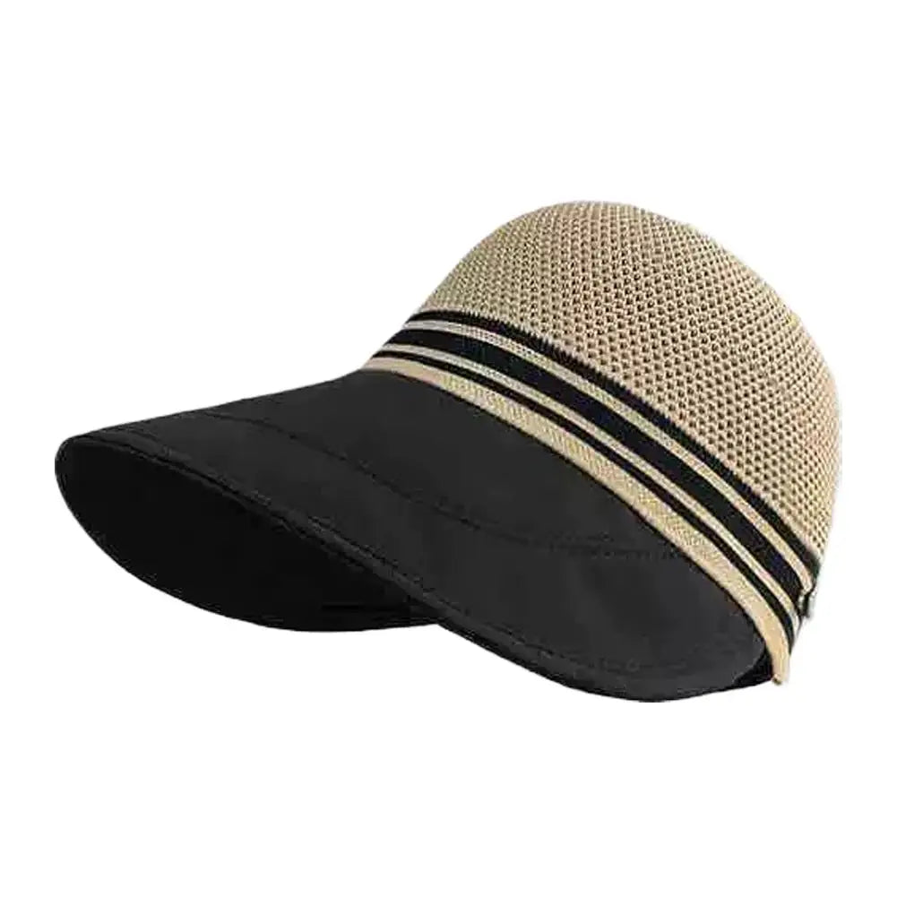 Women's Wide Brim Sun Hat – Breathable UV Outdoor Cap