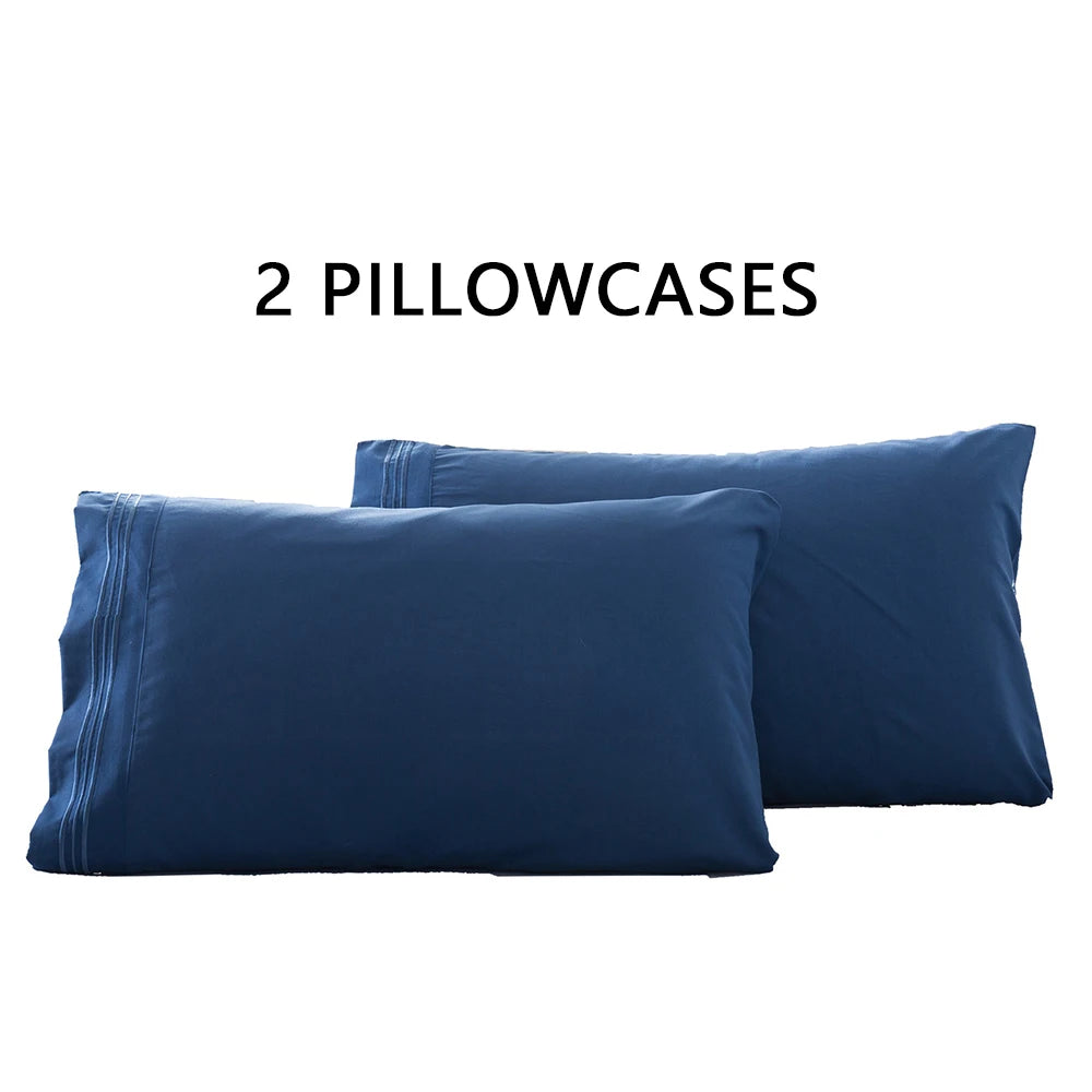 Battilo Soft Microfiber Pillowcase Set of 2 | Queen & King Size