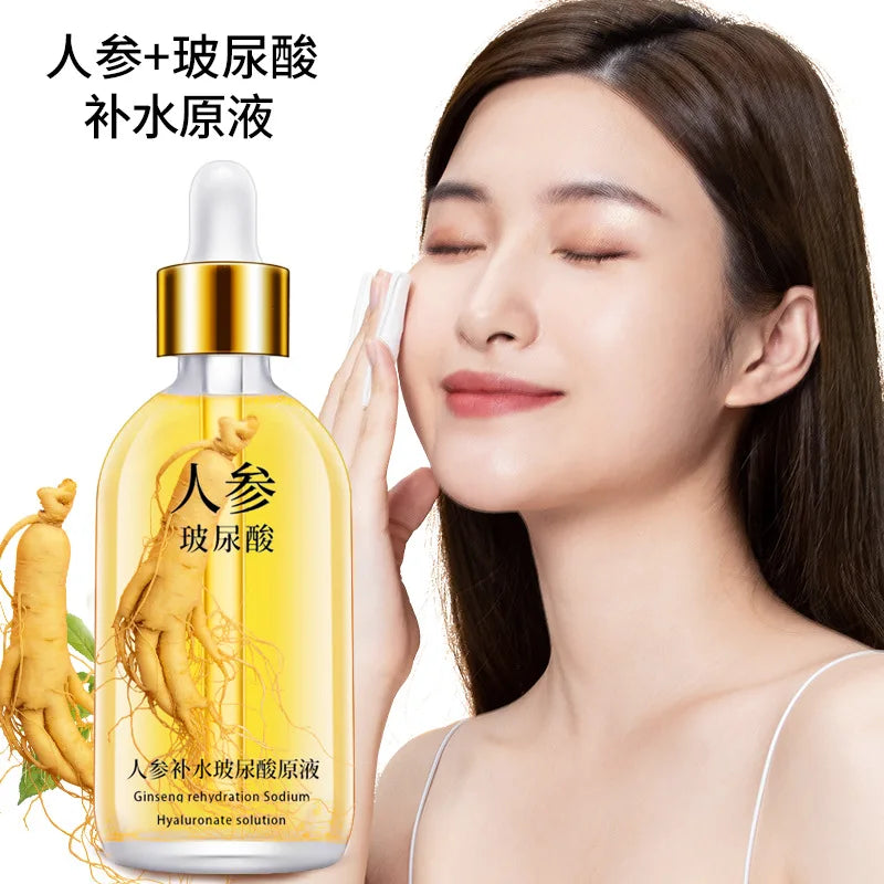 Ginseng & Peptide Gold Face Serum 100ml – Hydrating & Firming