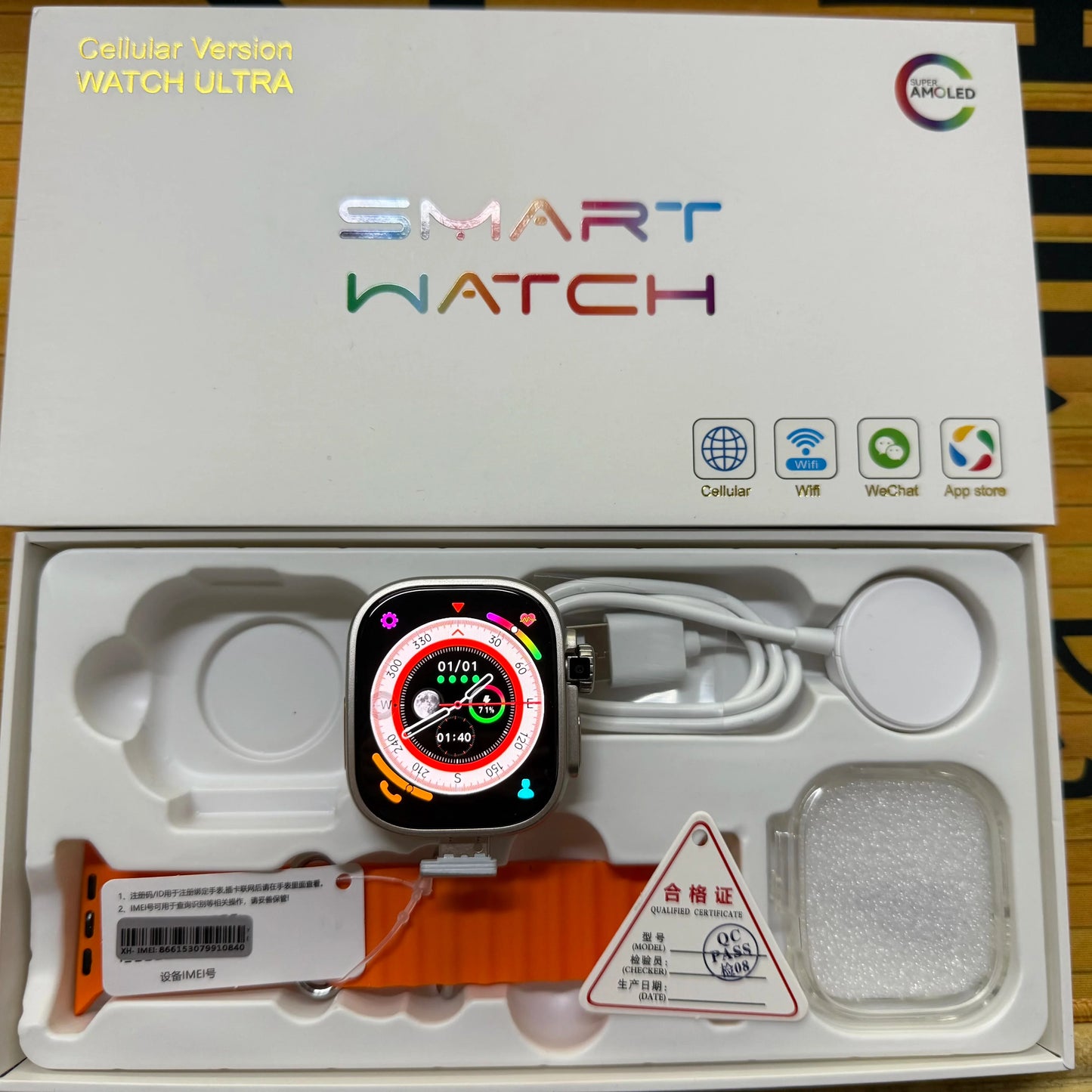 S10 Ultra 3 Smartwatch 4G AMOLED GPS Android 10 Rotary Camera