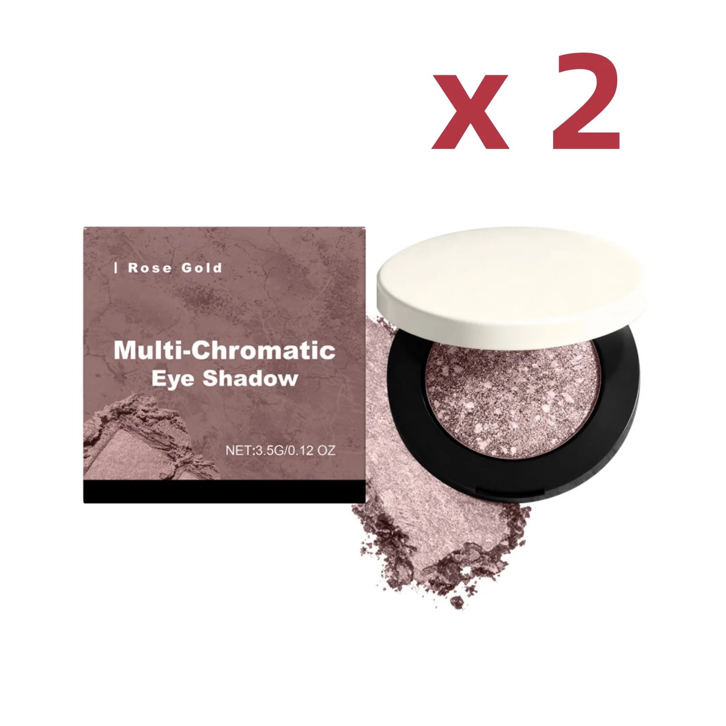 Matte & Shimmer Waterproof Eye Shadow Palette – Earth Tones